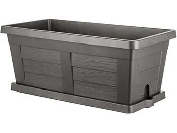 FIORIERA LEGNO CM.60 ANTRACITE   Alessandrelli Business Solutions