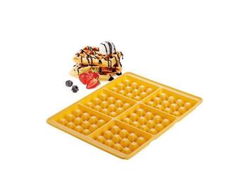 STAMPO PER 6 WAFFLE DELICIA SILICON   Alessandrelli Business Solutions