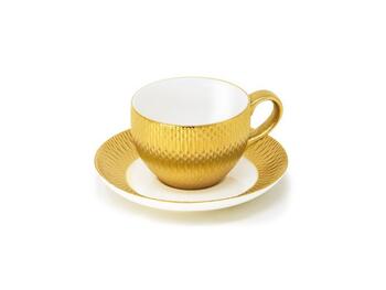 DERAS TAZZA THE C/PIATTO COL.ORO 20   Alessandrelli Business Solutions