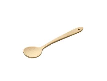 MESTOLO TONDO CON BECCO IN LEGNO DI FAGGIO 30 CM   Alessandrelli Business Solutions