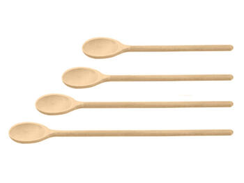 CUCCHIAIO TORNITO IN LEGNO DI FAGGIO 30 CM   Alessandrelli Business Solutions