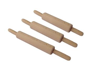 MATTARELLO GIREVOLE GIGANTE IN LEGNO DI FAGGIO 55X7,5 CM   Alessandrelli Business Solutions