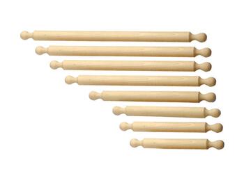 MATTARELLO CON DUE MANICI IN LEGNO DI FAGGIO 40X4 CM   Alessandrelli Business Solutions