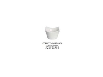 COPPETTA SVASATA PORCELLANA 7,5X6,5 CM   Alessandrelli Business Solutions