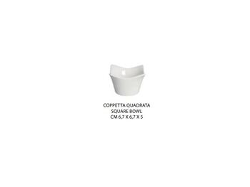 COPPETTA QUADRATA 6,7X6,7X5   Alessandrelli Business Solutions