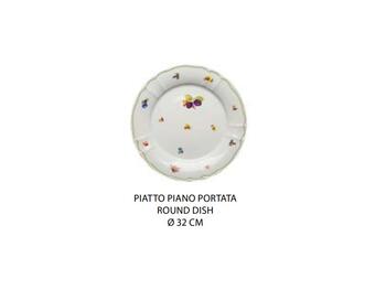 PIATTO PIANO 32 TILDE FLEUR   Alessandrelli Business Solutions