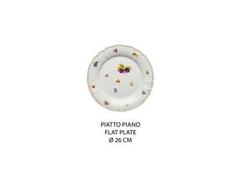 PIATTO PIANO 26 TILDE FLEUR   Alessandrelli Business Solutions