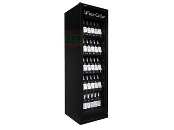 FRIGO VETRINA WINE COOLERS LT.455 BLACK CEE PLUG   Alessandrelli Business Solutions