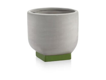 VASO FIORI 02 GREY/GREEN   Alessandrelli Business Solutions