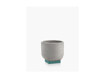 VASO FIORI 02 GREY/TURQUOISE   Alessandrelli Business Solutions