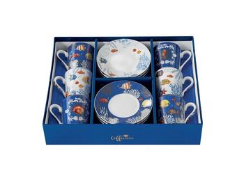 SET 6 TAZZINE ESPR.100 C/P AQUARIUM   Alessandrelli Business Solutions