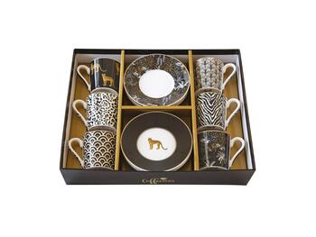 SET 6 TAZZINE ESPR.100 C/P COFFE MA   Alessandrelli Business Solutions