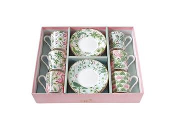 SET 6 TAZZINE ESPR.100 C/P WILD TRO   Alessandrelli Business Solutions