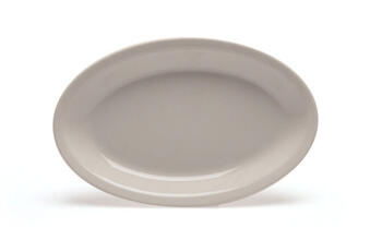 PIATTO OVALE ROMA 24 BIANCO   Alessandrelli Business Solutions