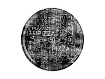 NAPOLI PIZZAITALIC PIATTO PIZZA PORCELLANA ROTONDO CM 33   Alessandrelli Business Solutions