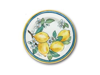 PIATTO TONDO ISCHIA 31 LEMON   Alessandrelli Business Solutions