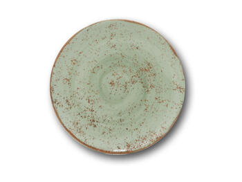 SIVIGLIA FRECKLE VERDE PIATTO FRUTTA PORCELLANA ROTONDO CM 21   Alessandrelli Business Solutions