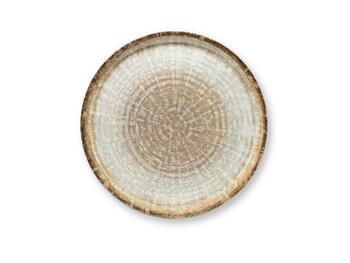 CRETE PIATTO PORTATA ROTONDO PORCELLANA DECORATO CM 31   Alessandrelli Business Solutions