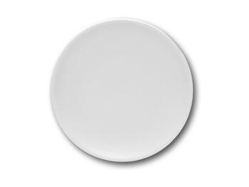 SIVIGLIA SAT-MATT WHITE PIATTO PIANO PORCELLANA CM 28   Alessandrelli Business Solutions