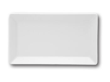 KIMI MATT BLACK PIATTO PORCELLANA RETTANGOLARE CM 29X17,5   Alessandrelli Business Solutions