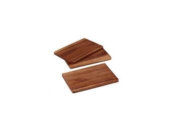 SET 3 TAGLIERI RETTANGOLARI LEGNO   Alessandrelli Business Solutions