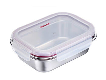 CONTENITORE INOX + COPERCHIO  600ML   Alessandrelli Business Solutions