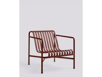 PALISSADE LOUNGE CHAIR LOW IRON RED   Alessandrelli Business Solutions
