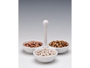 CIOTOLA PER 3 SNACK IN MELAMINA   Alessandrelli Business Solutions
