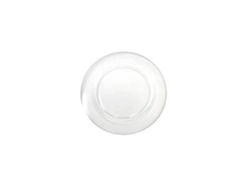 CLEAR PIATTO PANE TRASPARENTE VETRO CM 15   Alessandrelli Business Solutions