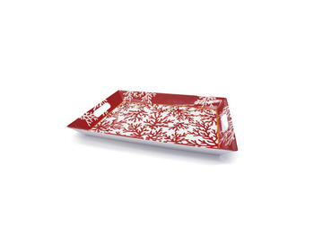 RED CORAL VASSOIO RETTANG.49X36   Alessandrelli Business Solutions