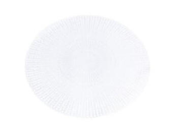 TABLEMAT SET 12 TOVAGLIETTE AMERICANE ROUND CM.40 WHITE   Alessandrelli Business Solutions