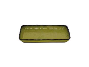 UNICA PIROFILA RETT. 39,5X26 VERDE   Alessandrelli Business Solutions