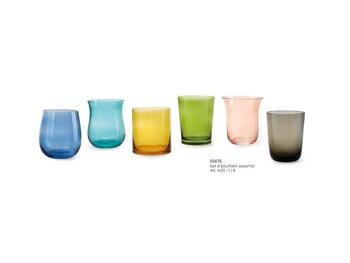 CELINE SET 6 BICCHIERI ML.400 ASS.   Alessandrelli Business Solutions
