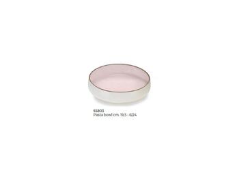 BISCUIT PASTA BOWL CM.19,5 PINK   Alessandrelli Business Solutions