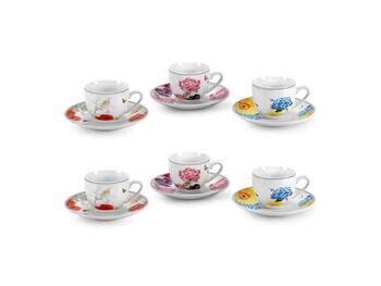 IKEBANA SET 6 TAZZE CAFFE CP 100ML   Alessandrelli Business Solutions