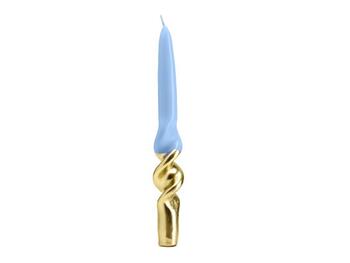 CANDLES SET 4 CURL LIGH.B/GOLD 3X22   Alessandrelli Business Solutions