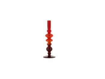 COLORGLASS CANDELIERE 27 ROSSO/NERO   Alessandrelli Business Solutions