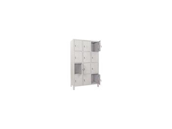 ARMADIO CASELLARIO MONOBLOCCO DC01 0,6 12 VANI INDIPENDENTI 100X35X180 CM   Alessandrelli Business Solutions