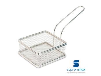 CESTINO INOX 10,5X11 CON MANICO   Alessandrelli Business Solutions