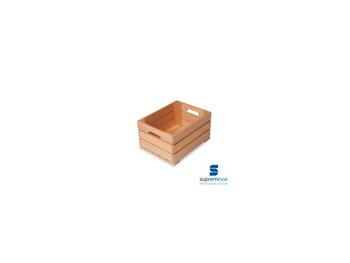 CASSETTA LEGNO 17X17X17 ACACIA   Alessandrelli Business Solutions