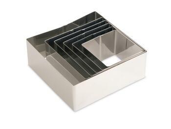 SET PZ.6 ANELLO QUADRATO INOX   Alessandrelli Business Solutions