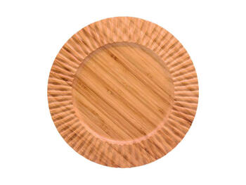 PIATTO DA PRESENTAZIONE ECO-FRIENDLY IN BAMBOO 32,5 CM   Alessandrelli Business Solutions