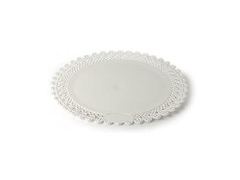 VASSOIO TRINATO TONDO BASSO DM.30   Alessandrelli Business Solutions