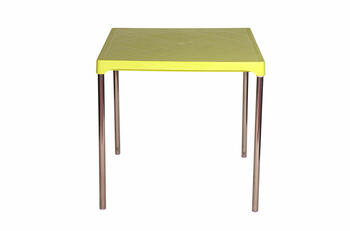 TAVOLO ERMES 75X75 QUADRO VERDE MELA   Alessandrelli Business Solutions