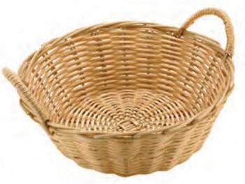CESTO PANE OVALE CM.23POLYRATTAN-RATTANGOLARE   Alessandrelli Business Solutions
