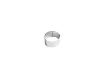 ANELLO PER TORTE INOX CM.7,5 H.4   Alessandrelli Business Solutions