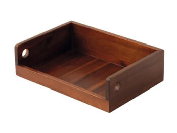 CONTENITORE 32,5X22,7X9,5 ACACIA   Alessandrelli Business Solutions
