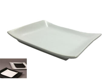 PIATTO RETT. 20,5X16 SUSHI   Alessandrelli Business Solutions