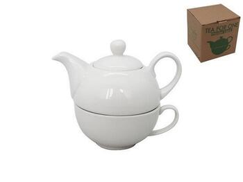 TEA FOR ONE PORCELLANA BIANCA   Alessandrelli Business Solutions