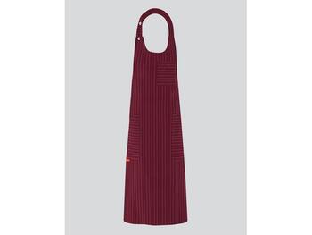 GREMBIULE BISTROT UNISEX BORDEAUX GESSATO   Alessandrelli Business Solutions